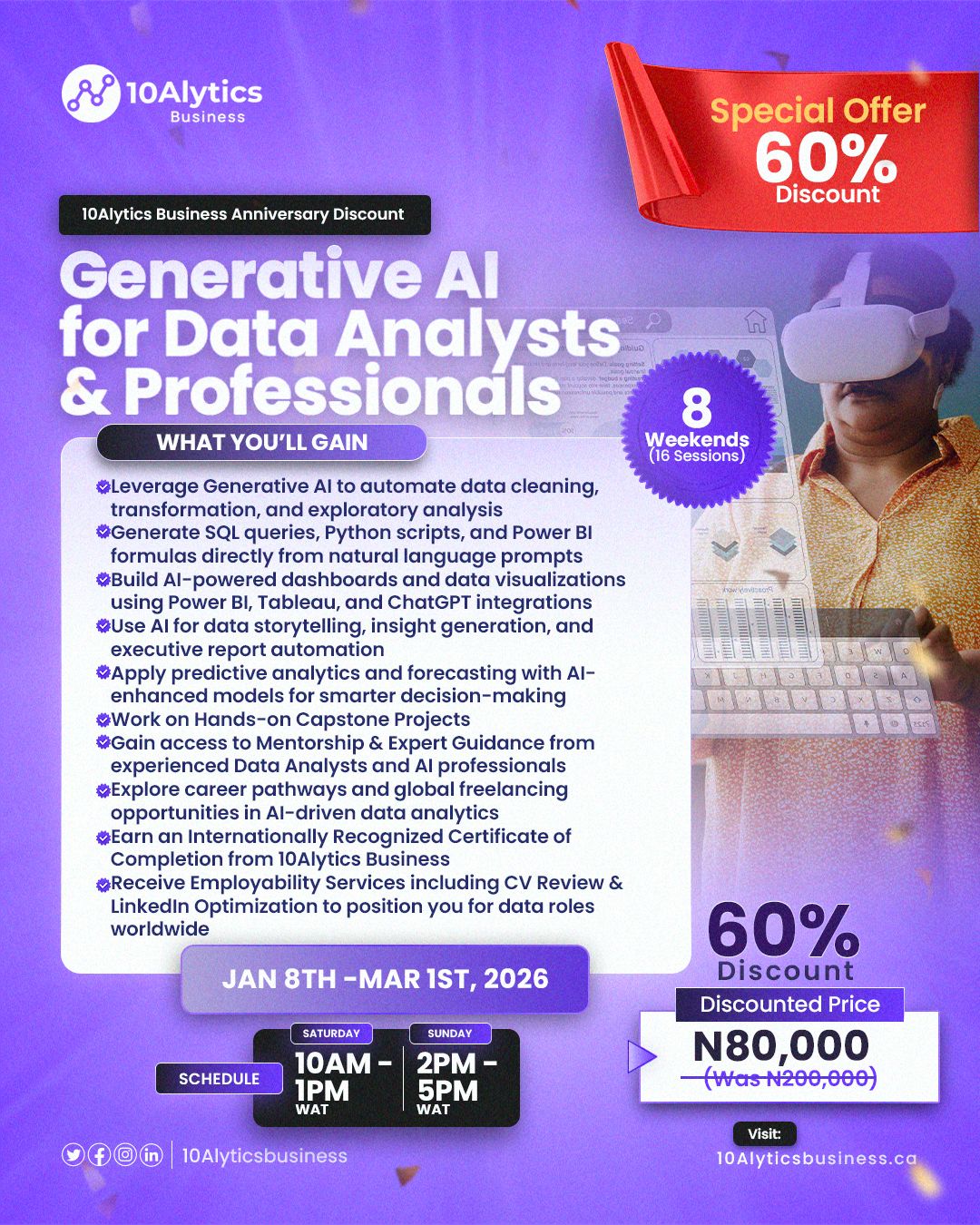 Generative AI for Data Analysts & Professionals