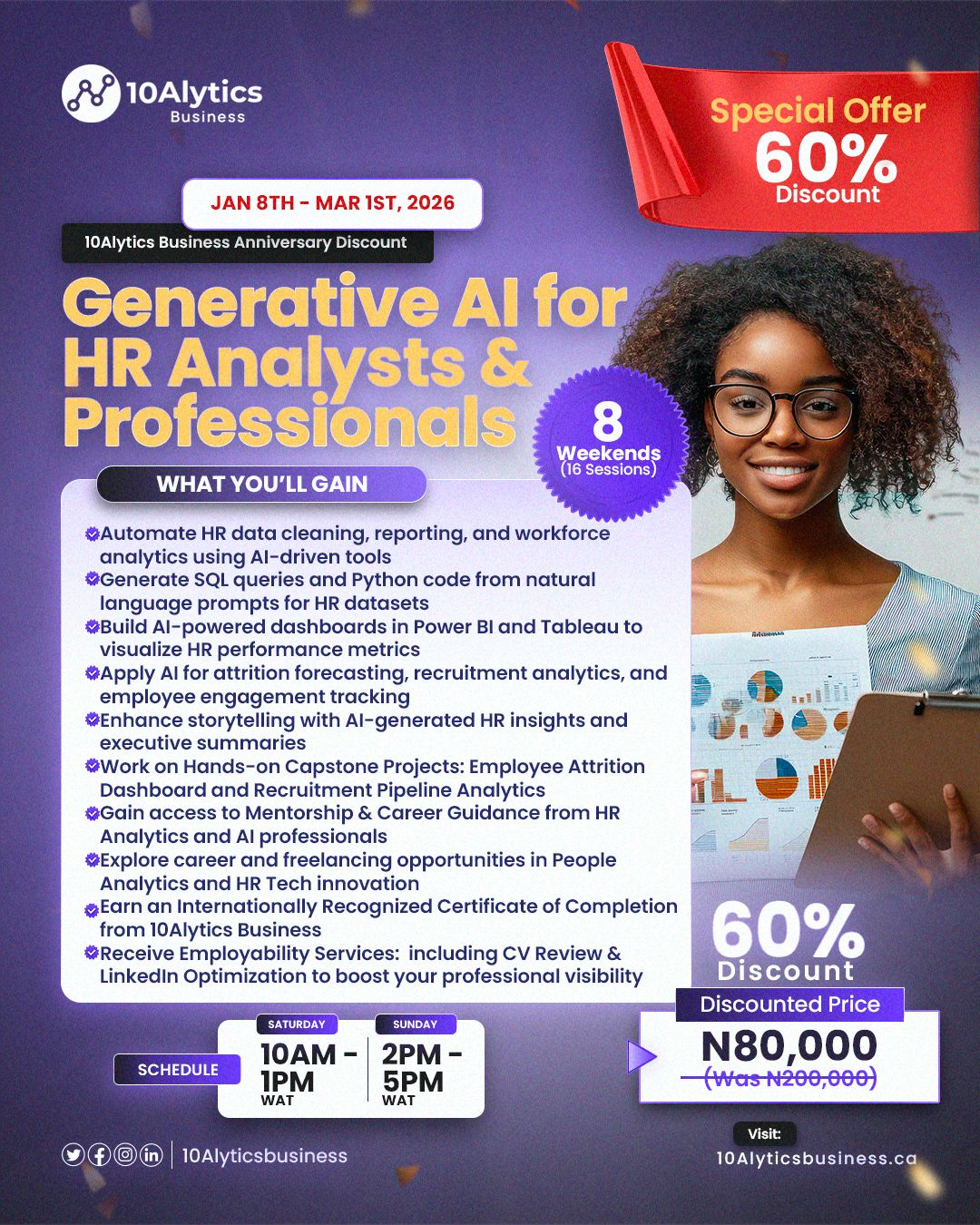 Generative AI for HR Analysts & Professionals