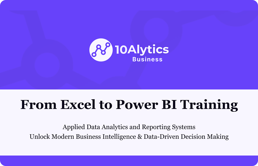 From Excel to Power BI Training