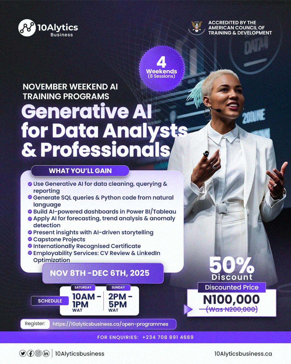Generative AI for Data Analysts & Professionals